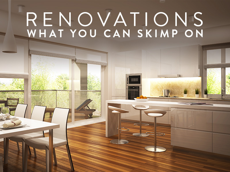 Being Frugal with Renovations